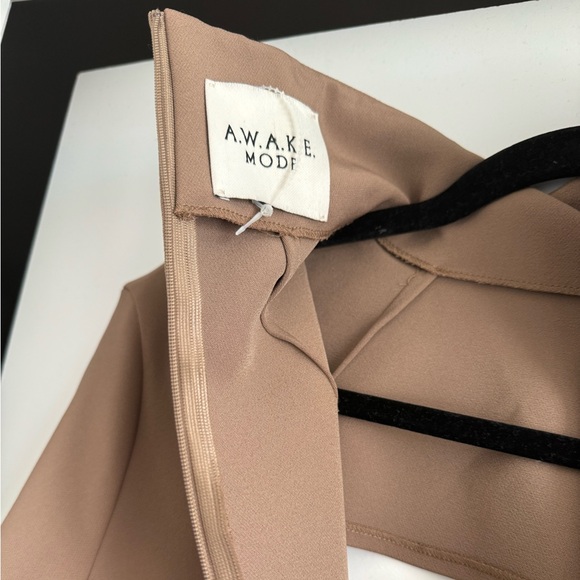 A.W.A.K.E. Mode Crepe Cutout Dress - Picture 5 of 8